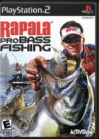 Rapala Pro Bass Fishing 2010 Playstation 2 US box art